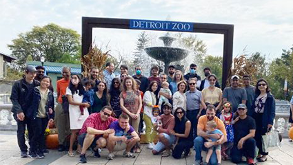 Radiology Residents at Detroit Zoo